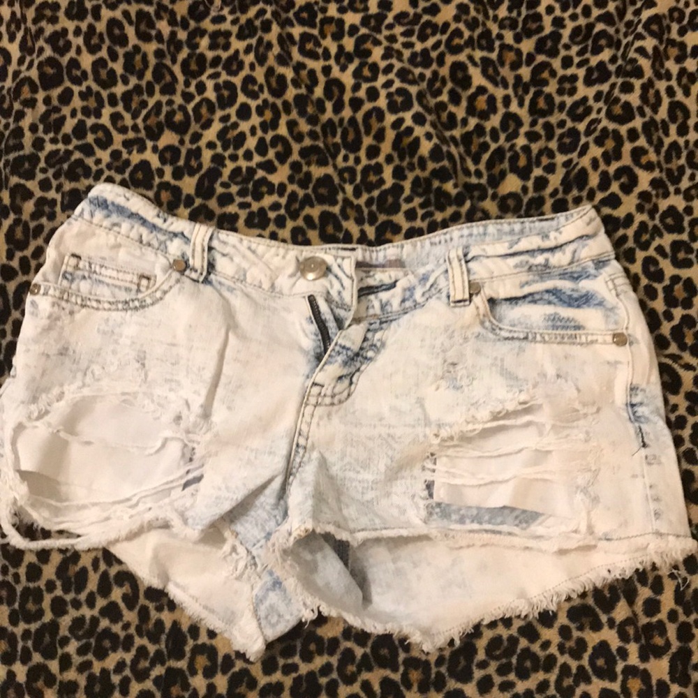 Jean shorts